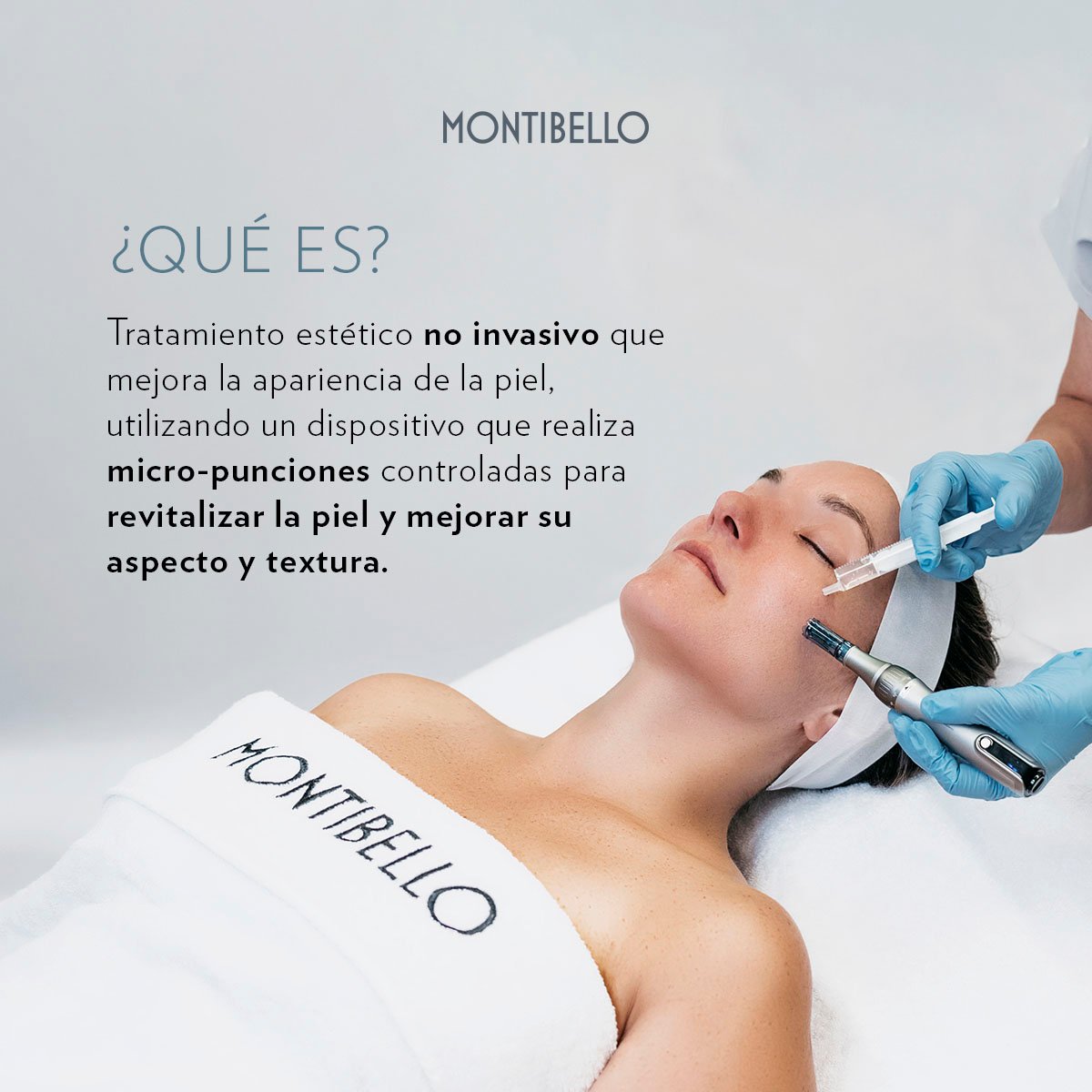 Profesional realizando un masaje relajante en camilla